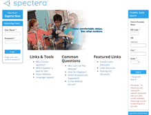 Tablet Screenshot of myspectera.com